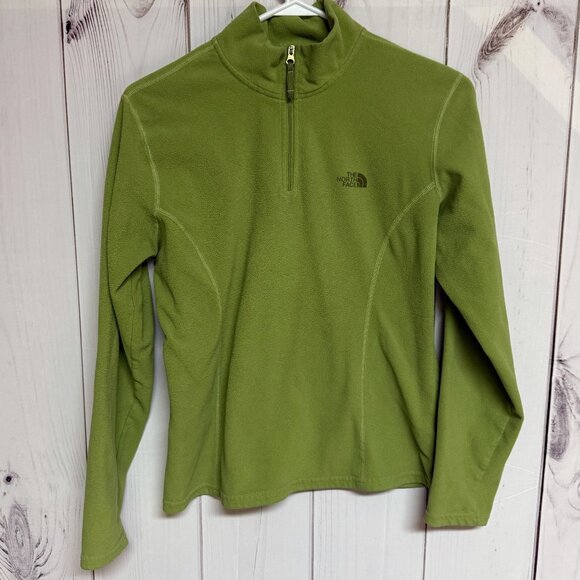 The North Face TKA 100 1/4-Zip Fleece Women’s Large EUC - Picture 1 of 10
